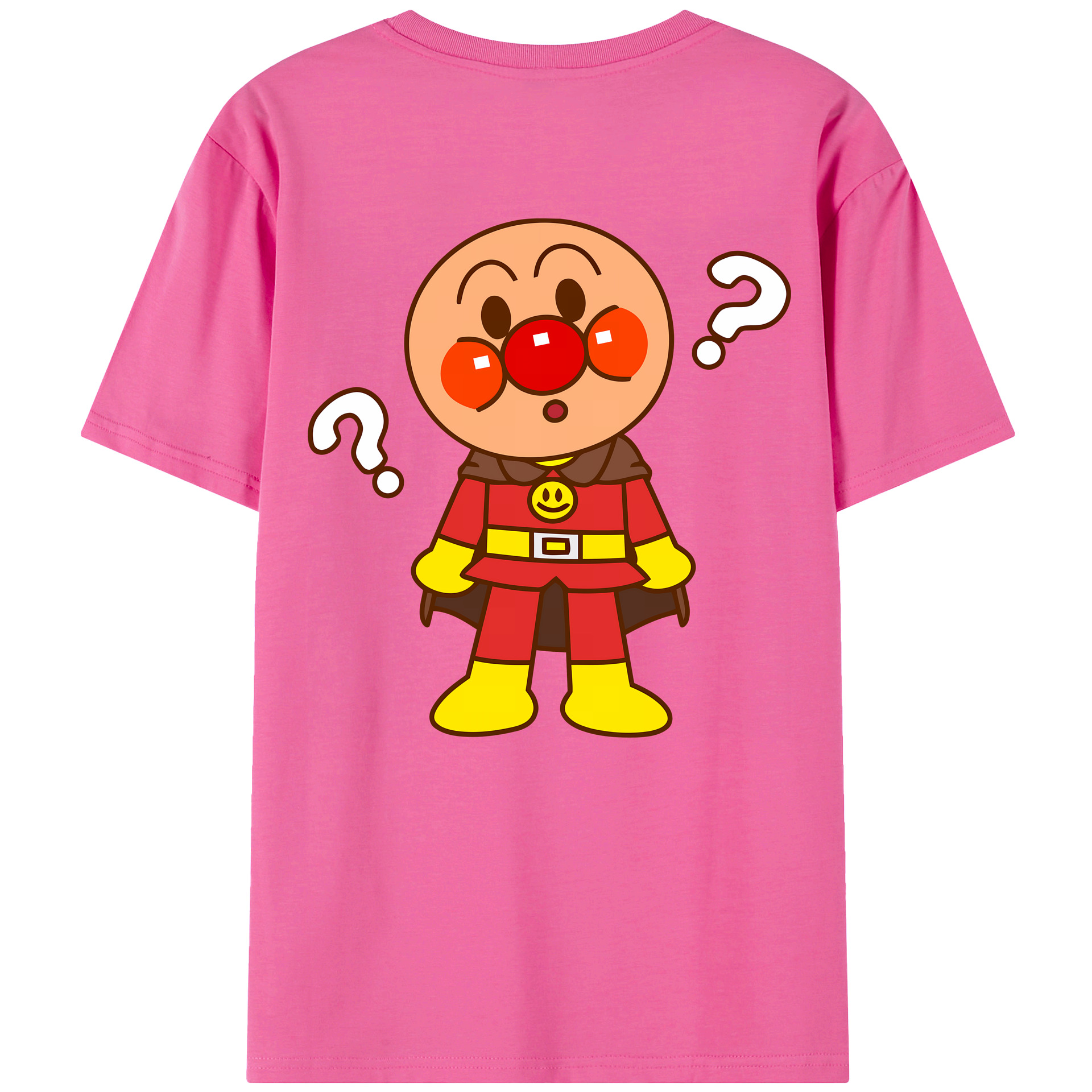 （画像用） アンパンマン Anpanman レディース半袖Tシャツ(バックプリント)